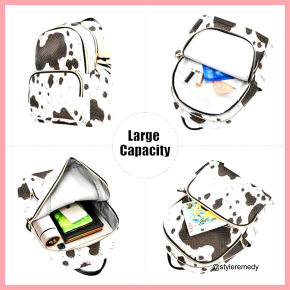 Polyester Quilted Mini Backpack Purse Lightweight Travel Daypack main image 4